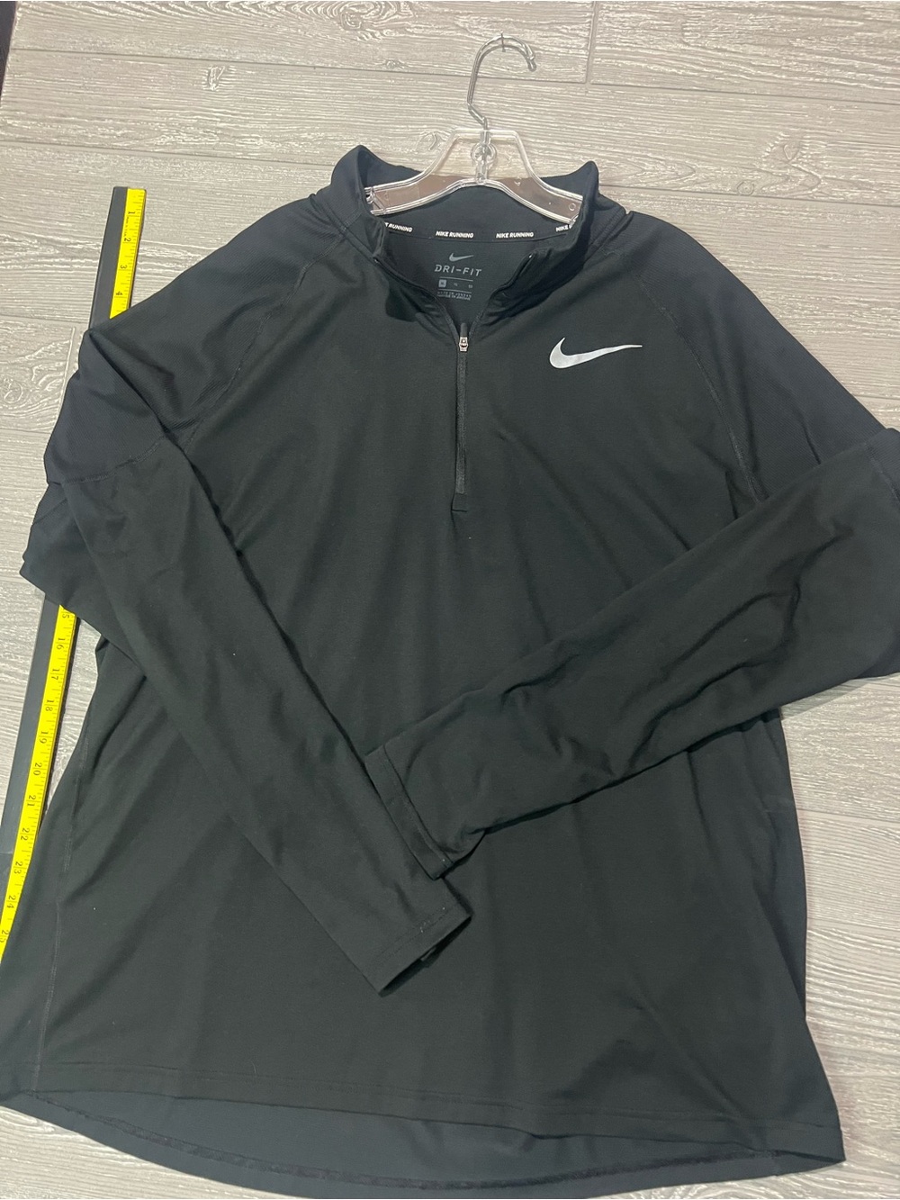 Nike Black Dri-FIT Half-Zip Performance Jacket
